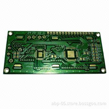 4 Layers PCB with Bounding, Immersion Gold, 2 oz Copper and Minimum Track Space of 4 Mils